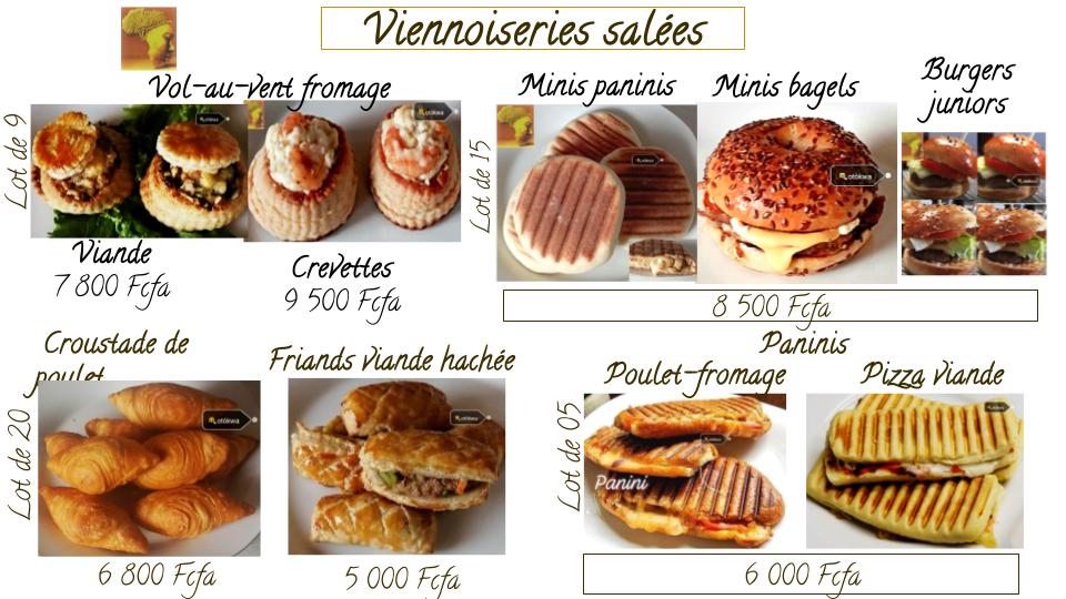 Pâtisserie salée